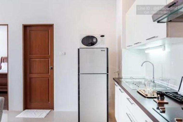 picture ð Urgently for rent : Baan Klang Krung Resort Ratchada 7 beautiful room, fully furnished, ready to move in. MD-76432 - 5/7