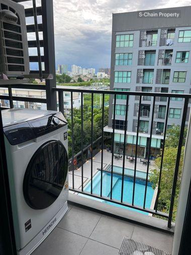 รูป 🌈 For Rent 🌆 Aspen Condo Lasalle 🌆 ทำเลศักยภาพย่านลาซาล–แบริ่ง 💵 Price 10,000.- Agent Post JA-192 - รูปที่ 8/9