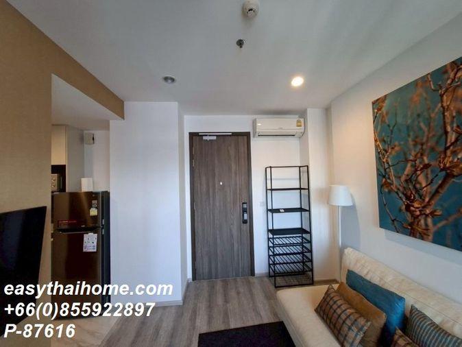 รูป P-87616 ห้องสวย วิวเมือง ไอดีโอ โมบิ อโศก ใกล้ MRT เพชรบุรี 30,000 บาท Line Id: @easythaihome 085-592-2897 - รูปที่ 5/13