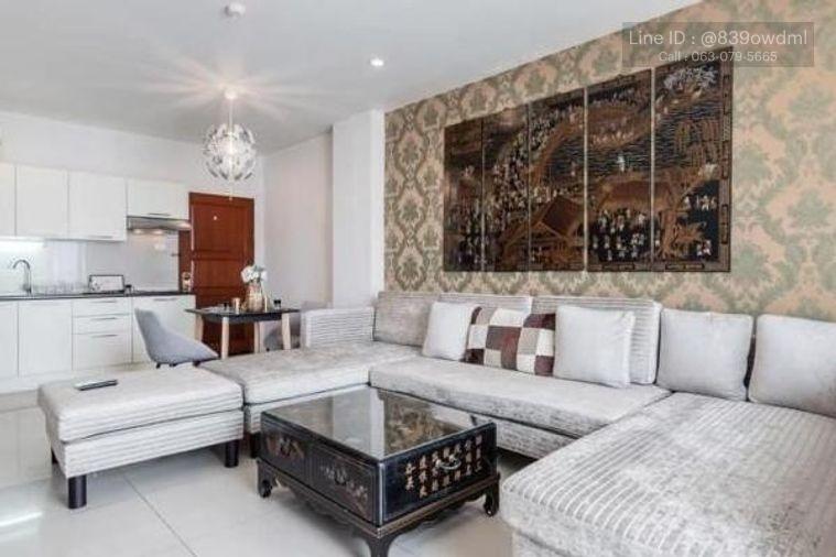 picture ð Urgently for rent : Baan Klang Krung Resort Ratchada 7 beautiful room, fully furnished, ready to move in. MD-76432 - 4/7