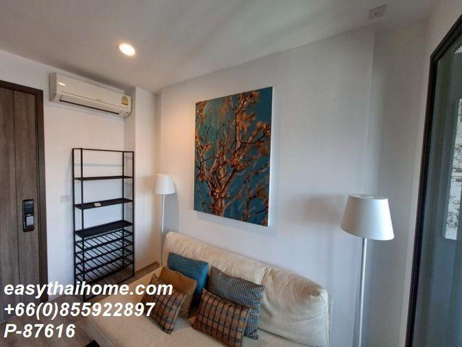 รูป P-87616 ห้องสวย วิวเมือง ไอดีโอ โมบิ อโศก ใกล้ MRT เพชรบุรี 30,000 บาท Line Id: @easythaihome 085-592-2897 - รูปที่ 6/13