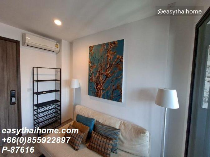 รูป P-87616 ห้องสวย วิวเมือง ไอดีโอ โมบิ อโศก ใกล้ MRT เพชรบุรี 30,000 บาท Line Id: @easythaihome 085-592-2897 - รูปที่ 6/13