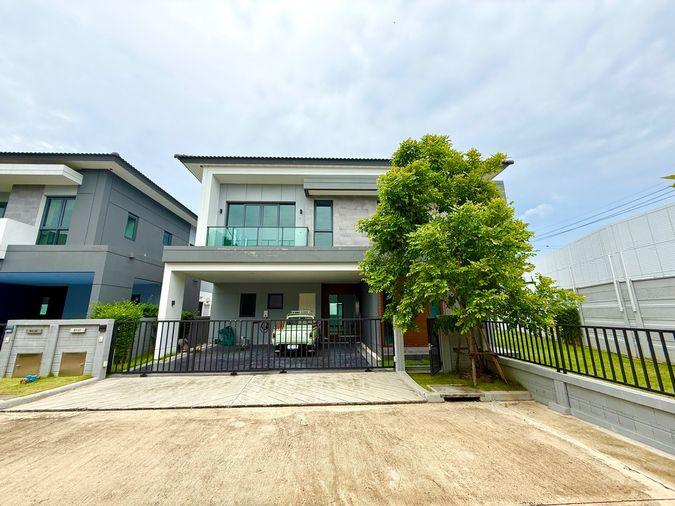 รูป ขายด่วน‼️ บ้านเดี่ยว🌿หลังมุม เดอะซิตี้ พระราม 5 - นครอินทร์ ขนาด 92.7 วา 4 นอน 5 น้ำ 1 ห้องแม่บ้าน หน้าบ้านหันทางทิศตะวันออกเฉียงใต้ - รูปที่ 2/29