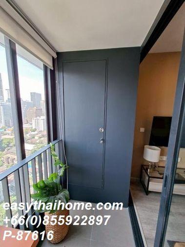 รูป P-87616 ห้องสวย วิวเมือง ไอดีโอ โมบิ อโศก ใกล้ MRT เพชรบุรี 30,000 บาท Line Id: @easythaihome 085-592-2897 - รูปที่ 3/13