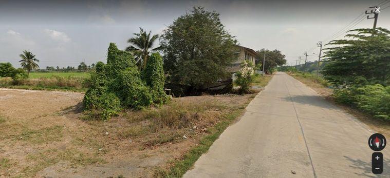 รูป ขายที่ดิน ที่ดินบางบัวทอง ไทรน้อย เนื้อที่ 28-2-73 ไร่ ติดถนน เลียบคลองห้าร้อย - รูปที่ 4/5