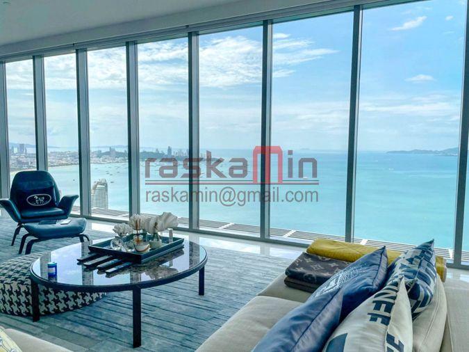 รูป เพนท์เฮาส์ดูเพล็กซ์สุดหรู พร้อมสระส่วนตัว & วิวทะเลพาโนรามา  Northpoint Pattaya – Wongamat Beach - รูปที่ 1/49