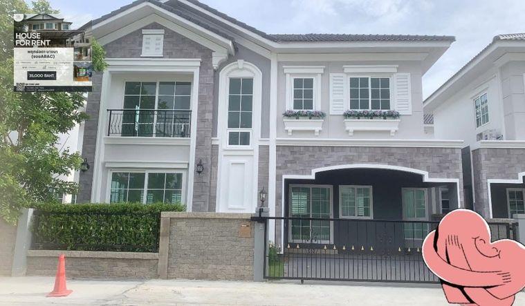 รูป ✅🏡 เช่าบ้าน Golden Neo บางนา-สวนหลวง ตกแต่งสไตล์อังกฤษ - รูปที่ 2/19