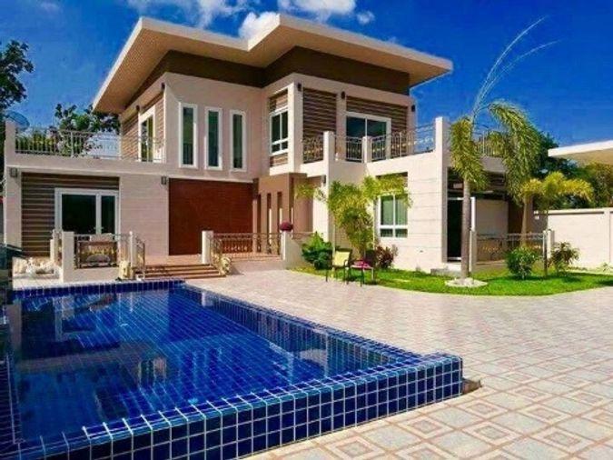 รูป ขายบ้านพลูวิลล่า วิวภูเขา ไม่ไกลชายหาดบางเสร่ สัตหีบ ชลบุรี  - รูปที่ 1/18