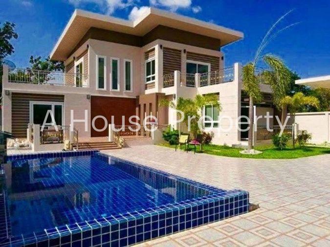 รูป ขายบ้านพลูวิลล่า วิวภูเขา ไม่ไกลชายหาดบางเสร่ สัตหีบ ชลบุรี - รูปที่ 1/18