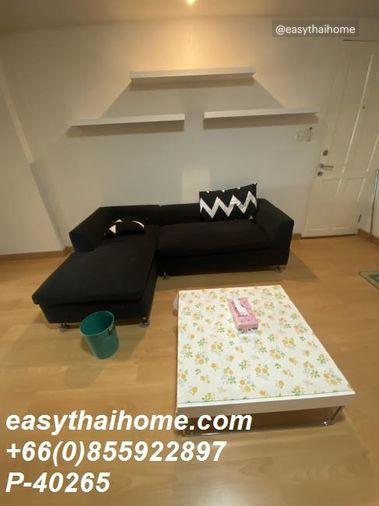 รูป P-40265 คอนโด 2 นอน ใกล้ MRT รัชดา! พร้อมเฟอร์ฯ ครบชุด เพียง 4 ล้าน Line Id @easythaihome 085-592-2897 - รูปที่ 19/33