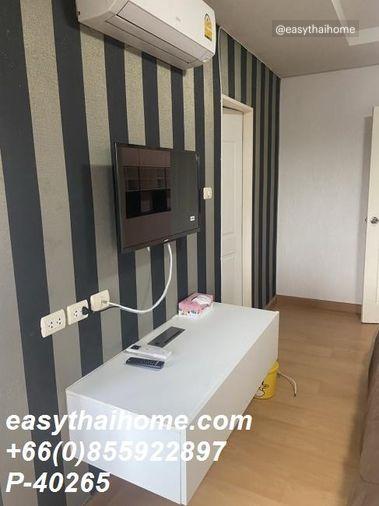 รูป P-40265 คอนโด 2 นอน ใกล้ MRT รัชดา! พร้อมเฟอร์ฯ ครบชุด เพียง 4 ล้าน Line Id @easythaihome 085-592-2897 - รูปที่ 10/33