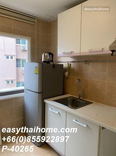 รูป P-40265 คอนโด 2 นอน ใกล้ MRT รัชดา! พร้อมเฟอร์ฯ ครบชุด เพียง 4 ล้าน Line Id @easythaihome 085-592-2897 - รูปที่ 4/33