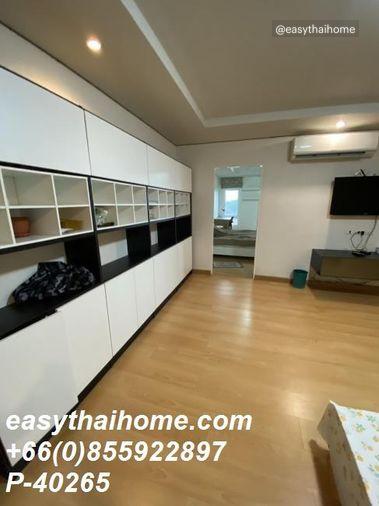 รูป P-40265 คอนโด 2 นอน ใกล้ MRT รัชดา! พร้อมเฟอร์ฯ ครบชุด เพียง 4 ล้าน Line Id @easythaihome 085-592-2897 - รูปที่ 6/33