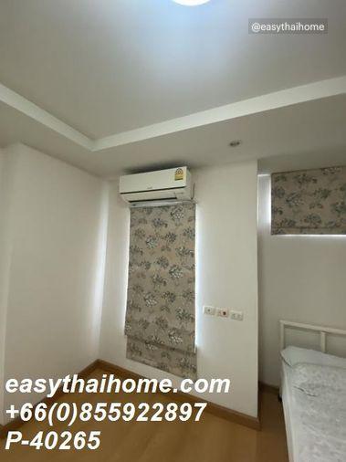 รูป P-40265 คอนโด 2 นอน ใกล้ MRT รัชดา! พร้อมเฟอร์ฯ ครบชุด เพียง 4 ล้าน Line Id @easythaihome 085-592-2897 - รูปที่ 12/33