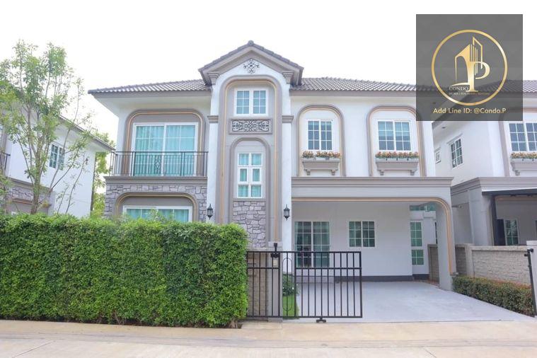 picture 🏡#PN2402_058🏡𝗙𝗼𝗿 𝗥𝗲𝗻𝘁 7️⃣7️⃣k.𝗙𝗼𝗿 𝗥𝗲𝗻𝘁 7️⃣7️⃣k.🔥✨Brand new detached house, Grandio Bangna Km.5 project, ready to move in 19 Sep. 2025 - 1/19