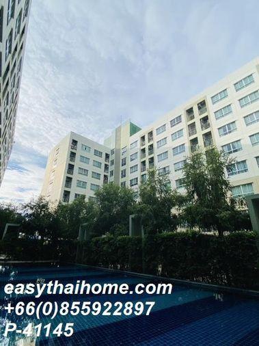 รูป P-41145 คอนโด 1 ห้องนอน วิวสวน @ ลุมพินี วิลล์ แบริ่ง ราคาโดนใจ! Line Id @easythaihome 085-592-2897 - รูปที่ 14/18