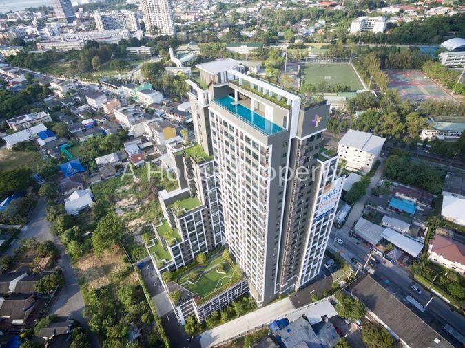 รูป ขายพลัส คอนโด ราคาสุดคุ้ม ทำเลทอง แหล่งชุมชน ใจกลางเมืองศรีราชา - รูปที่ 1/6