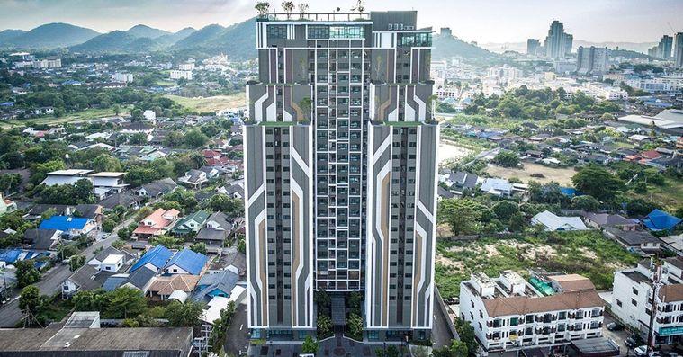 รูป ขายคอนโดพลัส ใจกลางเมือง แหล่งชุมชน ศรีราชา ห้องสวย พร้อมเข้าอยู่  - รูปที่ 1/9