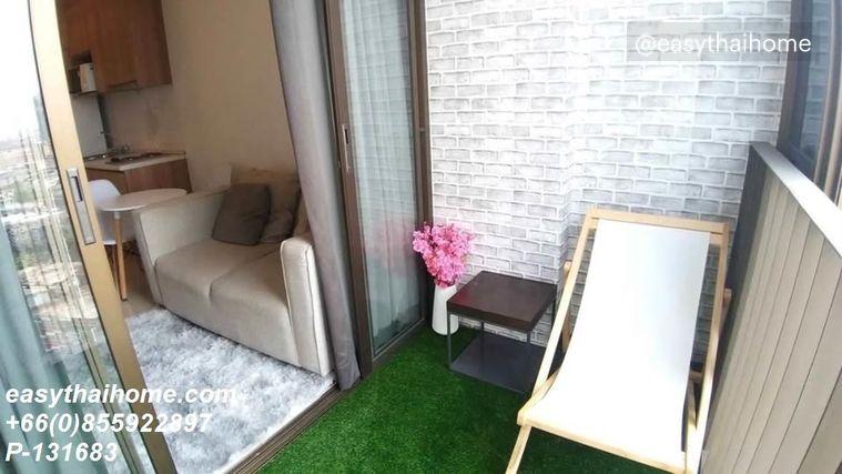 รูป P-131683 — ให้เช่าคอนโดวิวสระว่ายน้ำทำเลดีติดถนนใหญ่! Ideo Mix Sukhumvit 103 ใกล้ BTS อุดมสุข เดินทางสะดวก เฟอร์เครื่องใช้ไฟฟ้าครบ ราคา 13,500 บาท - รูปที่ 3/15