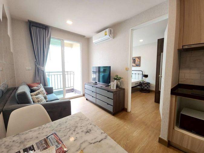 รูป Condo for rent : the light New York Sukhumvit 64 ((  Punnawithi Station  )) MK-02  line @livingbkk - รูปที่ 2/12