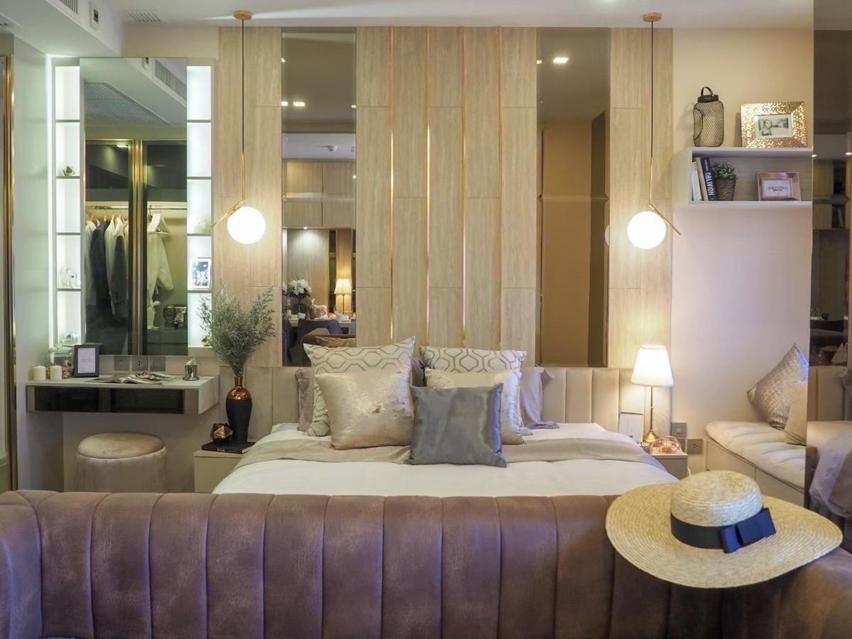 picture Ready tom move in " 𝐀𝐬𝐡𝐭𝐨𝐧 𝐀𝐬𝐨𝐤𝐞 "  1 Bedroom Floor 28 Near MRT-Sukhumvit  - 7/12