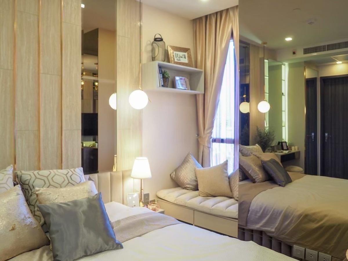 picture Ready tom move in " 𝐀𝐬𝐡𝐭𝐨𝐧 𝐀𝐬𝐨𝐤𝐞 "  1 Bedroom Floor 28 Near MRT-Sukhumvit  - 3/12
