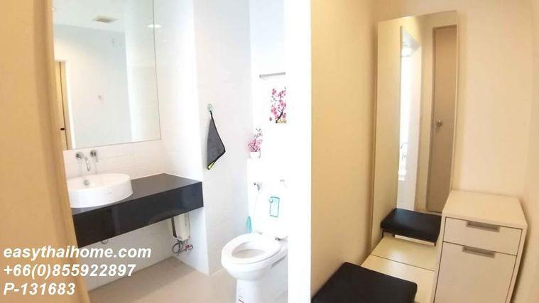 รูป P-131683 — ให้เช่าคอนโดวิวสระว่ายน้ำทำเลดีติดถนนใหญ่! Ideo Mix Sukhumvit 103 ใกล้ BTS อุดมสุข เดินทางสะดวก เฟอร์เครื่องใช้ไฟฟ้าครบ ราคา 13,500 บาท  - รูปที่ 12/15