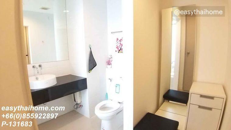รูป P-131683 — ให้เช่าคอนโดวิวสระว่ายน้ำทำเลดีติดถนนใหญ่! Ideo Mix Sukhumvit 103 ใกล้ BTS อุดมสุข เดินทางสะดวก เฟอร์เครื่องใช้ไฟฟ้าครบ ราคา 13,500 บาท - รูปที่ 12/15