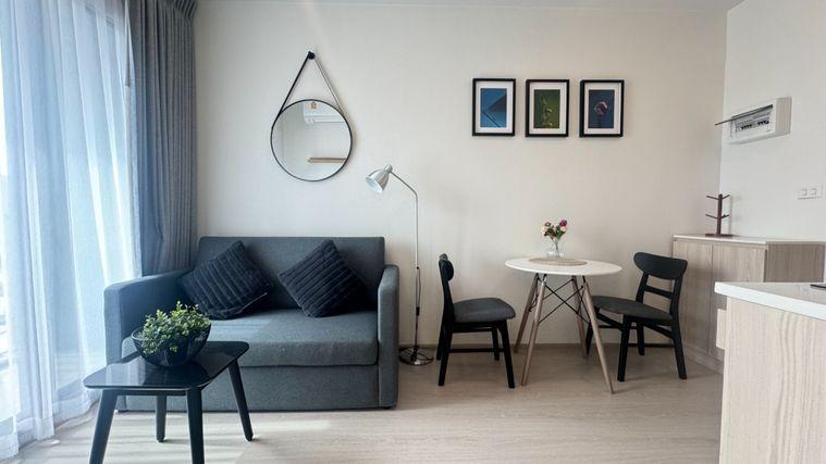 รูป Nue Noble Ratchada-Lardprao | 1 ห้องนอน ให้เช่า ตกแต่งสวย เรียบร้อย น่าอยู่ ราคาดี ใกลด้รถไฟฟ้า - รูปที่ 1/13