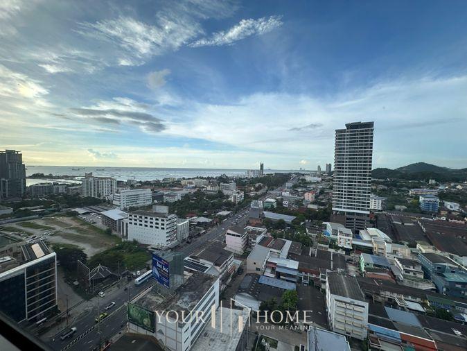 รูป Keen condo ตอบโจทย์ทั้งทำงานและพักผ่อน Prime Location : Keen condo : 2Bed 2 Bath 63 ตรม ชั้น 19 (วิวทะเล) : ตรงข้ามโรบินสัน - รูปที่ 23/26
