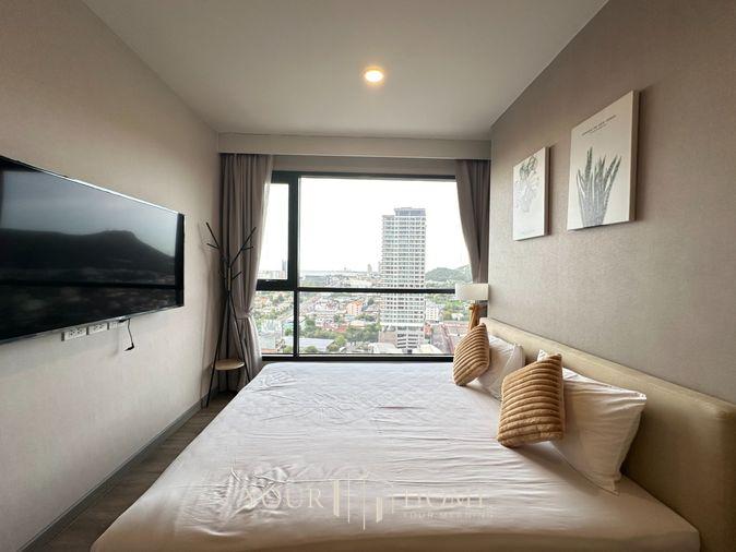 รูป Keen condo ตอบโจทย์ทั้งทำงานและพักผ่อน Prime Location : Keen condo : 2Bed 2 Bath 63 ตรม ชั้น 19 (วิวทะเล) : ตรงข้ามโรบินสัน - รูปที่ 14/26