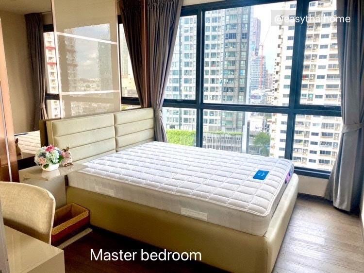 รูป P-41503 🏙️ วิวเมืองสวย! ไอดีโอ คิว สยาม-ราชเทวี 2 นอน หรู! BTS พญาไท 33,000 บาท Line Id: @easythaihome 085-592-2897 - รูปที่ 1/20