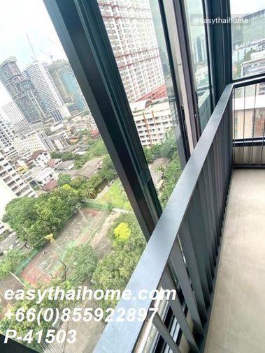 รูป P-41503 🏙️ วิวเมืองสวย! ไอดีโอ คิว สยาม-ราชเทวี 2 นอน หรู! BTS พญาไท 35,000 บาท Line Id: @easythaihome 085-592-2897 - รูปที่ 15/20