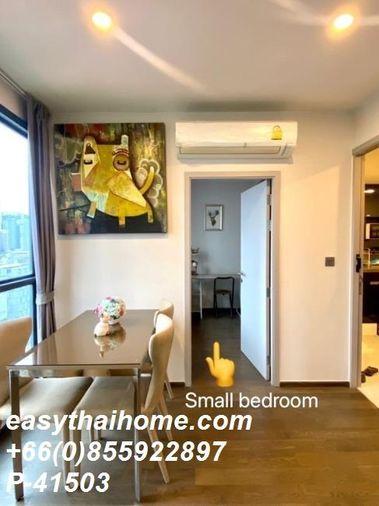 รูป P-41503 🏙️ วิวเมืองสวย! ไอดีโอ คิว สยาม-ราชเทวี 2 นอน หรู! BTS พญาไท 35,000 บาท Line Id: @easythaihome 085-592-2897 - รูปที่ 6/20