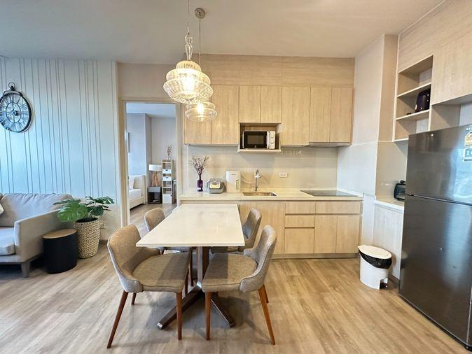 รูป Keen condo ตอบโจทย์ทั้งทำงานและพักผ่อน Prime Location  : Keen condo : 2Bed 2 Bath 63 ตรม ชั้น 19 (วิวทะเล) : ตรงข้ามโรบินสัน  - รูปที่ 2/26
