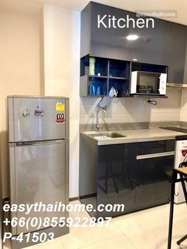 รูป P-41503 🏙️ วิวเมืองสวย! ไอดีโอ คิว สยาม-ราชเทวี 2 นอน หรู! BTS พญาไท 35,000 บาท Line Id: @easythaihome 085-592-2897 - รูปที่ 5/20