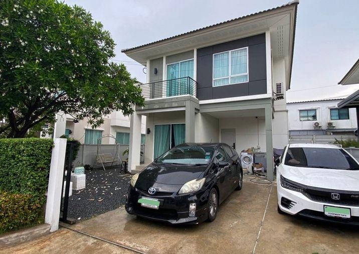 picture Single house for rent ✨ Centro Phahol-Vibhavadi ✨ 3 bedrooms, 3 bathrooms, fully furnished and equipped with appliances - 2/11