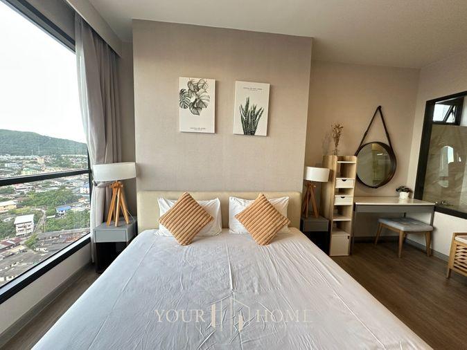 รูป Keen condo ตอบโจทย์ทั้งทำงานและพักผ่อน Prime Location : Keen condo : 2Bed 2 Bath 63 ตรม ชั้น 19 (วิวทะเล) : ตรงข้ามโรบินสัน - รูปที่ 5/26