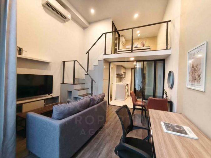 picture 📌 Urgently for rent : KnightsBridge Space Rama 9 beautiful room, fully furnished, ready to move in. MD-95515 - 2/5