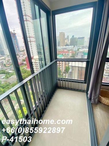 รูป P-41503 🏙️ วิวเมืองสวย! ไอดีโอ คิว สยาม-ราชเทวี 2 นอน หรู! BTS พญาไท 35,000 บาท Line Id: @easythaihome 085-592-2897 - รูปที่ 16/20
