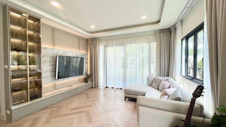 รูป 🏡#CT2407_190🏡𝗙𝗼𝗿 𝗥𝗲𝗻𝘁 1️⃣7️⃣0️⃣k.🔥🔥 บ้านหรูหลังใหญ่  พร้อมเข้าอยู่‼️✨   (ไม่สะดวกแอดไลน์กลับ) 🏡 ให้เช่าบ้านเดี่ยวโครงการ  เซนโทรบางนา  - รูปที่ 5/17