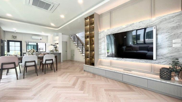 รูป 🏡#CT2407_190🏡𝗙𝗼𝗿 𝗥𝗲𝗻𝘁 1️⃣7️⃣0️⃣k.🔥🔥 บ้านหรูหลังใหญ่  พร้อมเข้าอยู่‼️✨   (ไม่สะดวกแอดไลน์กลับ) 🏡 ให้เช่าบ้านเดี่ยวโครงการ  เซนโทรบางนา  - รูปที่ 2/17