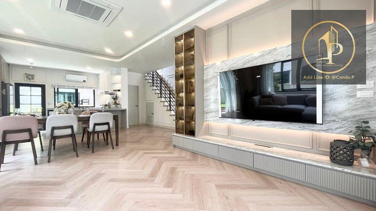 รูป 🏡#CT2407_190🏡𝗙𝗼𝗿 𝗥𝗲𝗻𝘁 1️⃣7️⃣0️⃣k.🔥🔥 บ้านหรูหลังใหญ่ พร้อมเข้าอยู่‼️✨ (ไม่สะดวกแอดไลน์กลับ) 🏡 ให้เช่าบ้านเดี่ยวโครงการ เซนโทรบางนา - รูปที่ 2/17