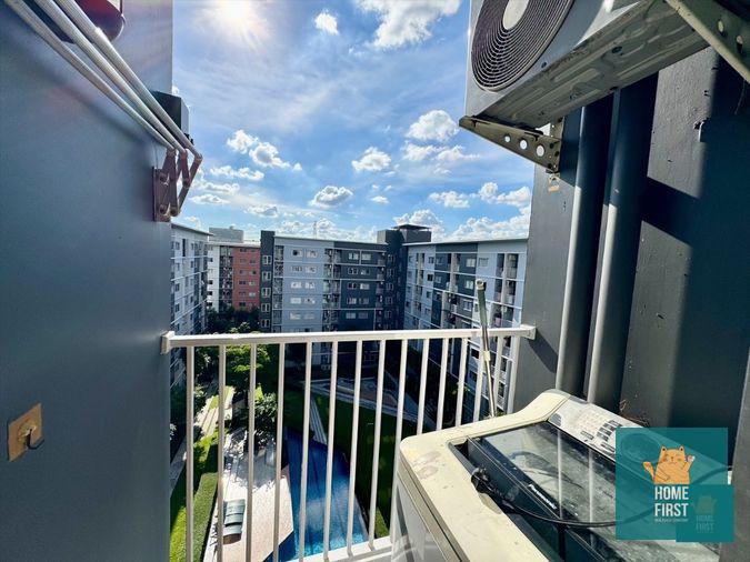 รูป Rent Plum Condo Park รังสิต เฟส 2 เฟอร์ครบ 23 ตรม. 7,500 บาท - รูปที่ 7/12