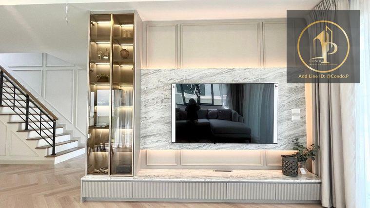 รูป 🏡#CT2407_190🏡𝗙𝗼𝗿 𝗥𝗲𝗻𝘁 1️⃣7️⃣0️⃣k.🔥🔥 บ้านหรูหลังใหญ่ พร้อมเข้าอยู่‼️✨ (ไม่สะดวกแอดไลน์กลับ) 🏡 ให้เช่าบ้านเดี่ยวโครงการ เซนโทรบางนา - รูปที่ 3/17
