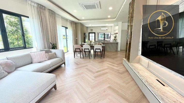รูป 🏡#CT2407_190🏡𝗙𝗼𝗿 𝗥𝗲𝗻𝘁 1️⃣7️⃣0️⃣k.🔥🔥 บ้านหรูหลังใหญ่ พร้อมเข้าอยู่‼️✨ (ไม่สะดวกแอดไลน์กลับ) 🏡 ให้เช่าบ้านเดี่ยวโครงการ เซนโทรบางนา - รูปที่ 8/17