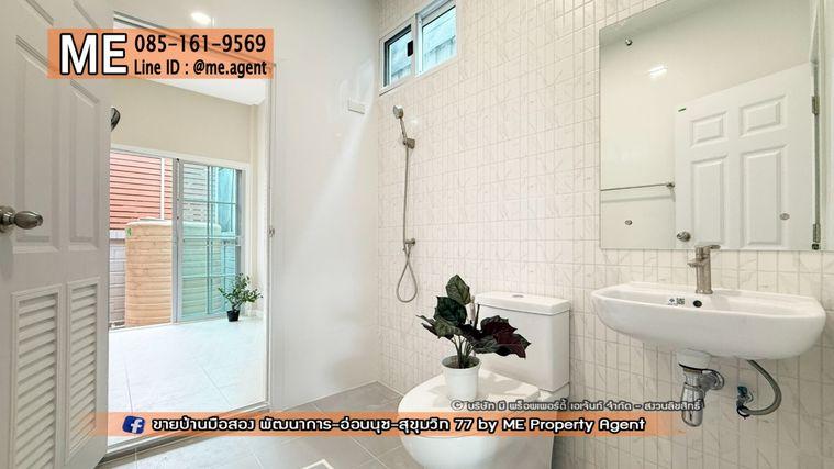 รูป ให้เช่า บ้านเดี่ยว รีโนเวทใหม่ทั้งหลัง เดอะ แพลนท์ เอสทีค พัฒนาการ 38 เฟอร์นิเจอร์ครบ พร้อมเข้าอยู่ทันที  โทร 064-954-9619 (RBE22-65) - รูปที่ 29/33