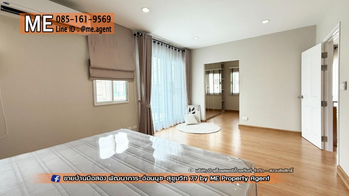 รูป ให้เช่า บ้านเดี่ยว รีโนเวทใหม่ทั้งหลัง เดอะ แพลนท์ เอสทีค พัฒนาการ 38 เฟอร์นิเจอร์ครบ พร้อมเข้าอยู่ทันที  โทร 064-954-9619 (RBE22-65) - รูปที่ 19/33