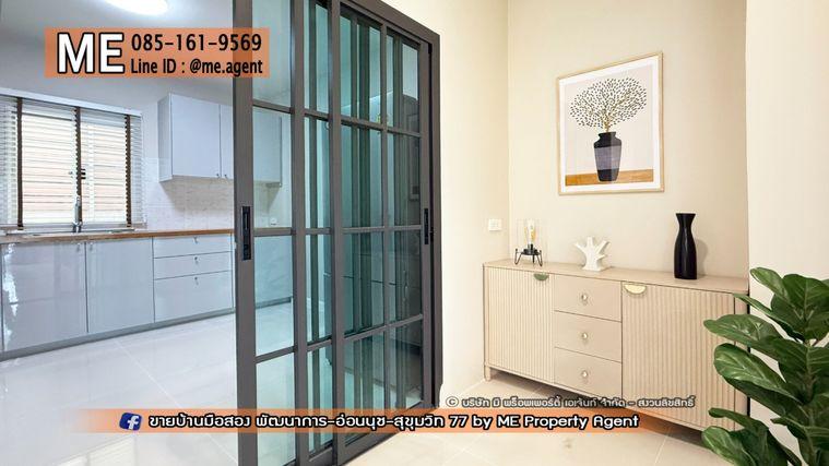 รูป ให้เช่า บ้านเดี่ยว รีโนเวทใหม่ทั้งหลัง เดอะ แพลนท์ เอสทีค พัฒนาการ 38 เฟอร์นิเจอร์ครบ พร้อมเข้าอยู่ทันที  โทร 064-954-9619 (RBE22-65) - รูปที่ 12/33