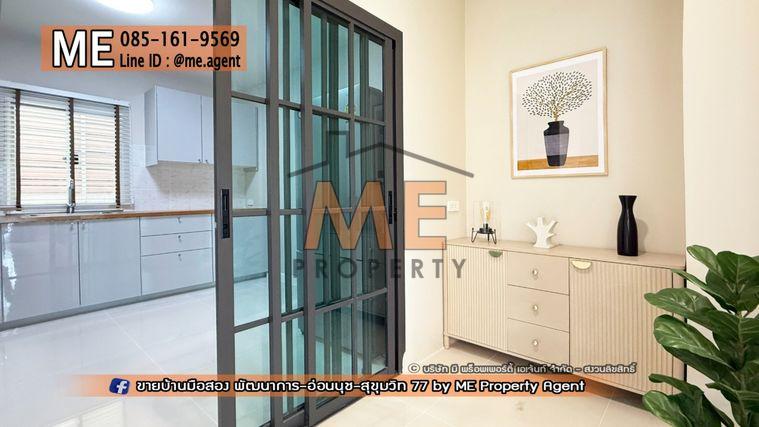 รูป ให้เช่า บ้านเดี่ยว รีโนเวทใหม่ทั้งหลัง เดอะ แพลนท์ เอสทีค พัฒนาการ 38 เฟอร์นิเจอร์ครบ พร้อมเข้าอยู่ทันที โทร 064-954-9619 (RBE22-65) - รูปที่ 12/33